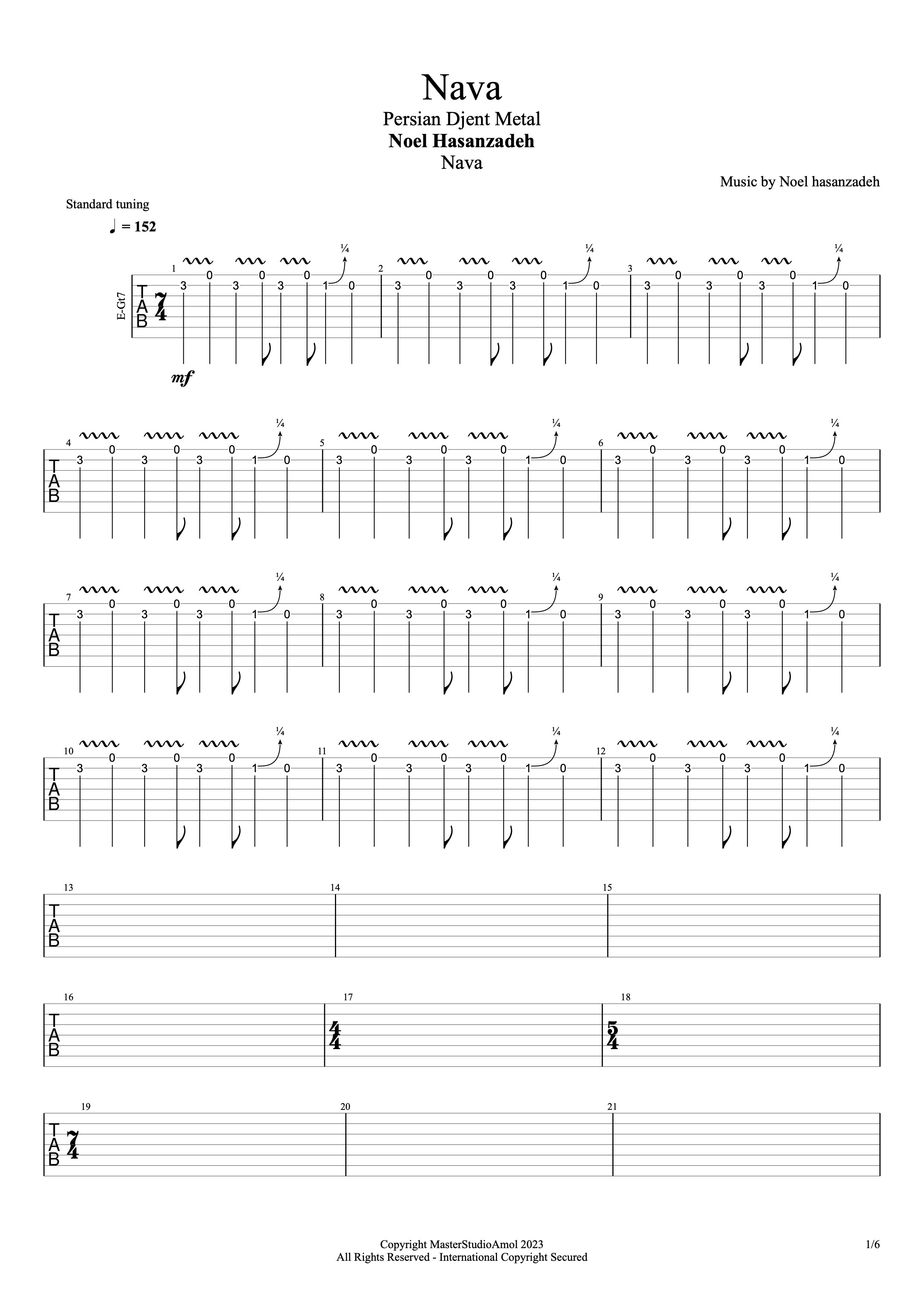 Nava Tablature