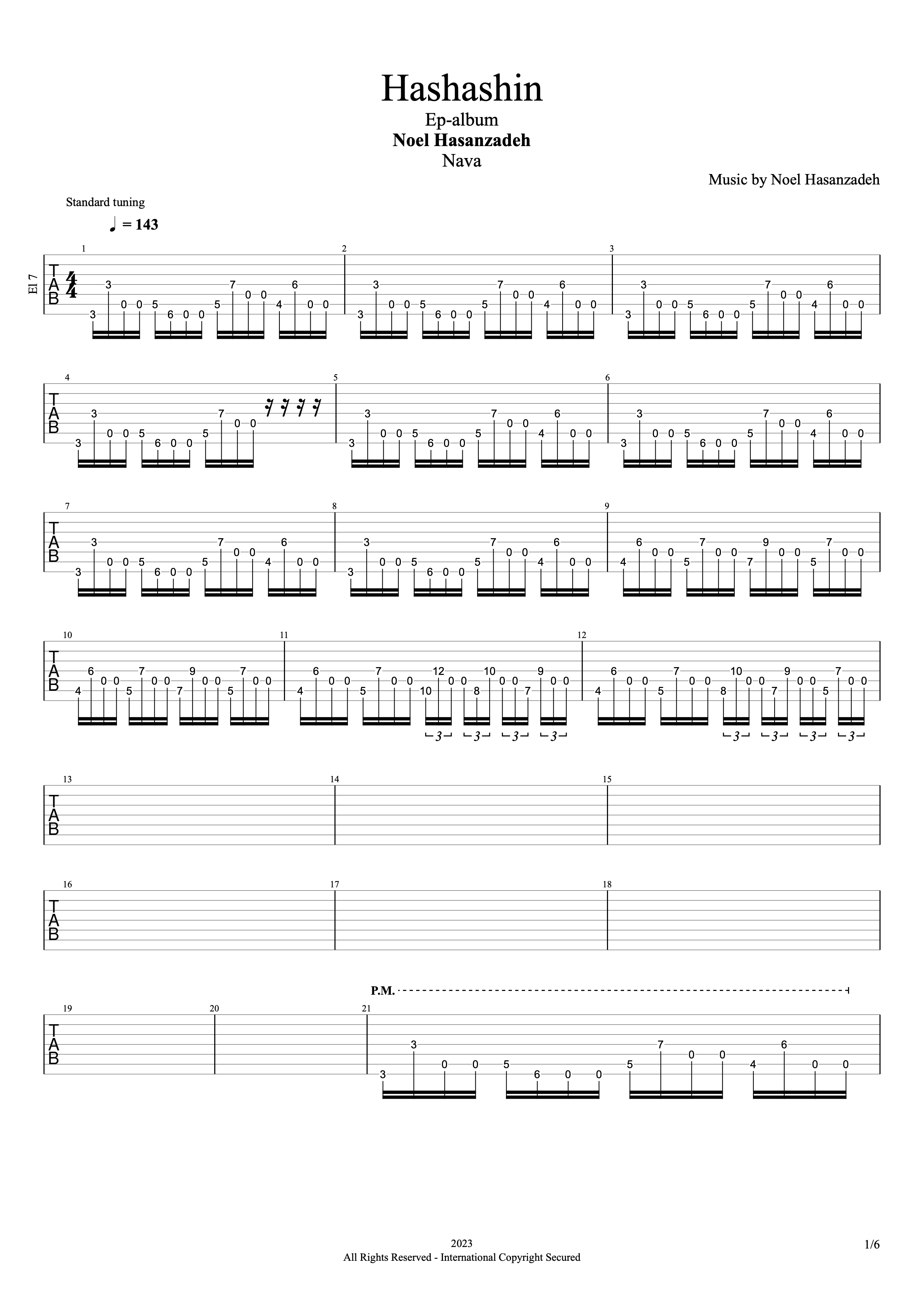 Nava Tablature