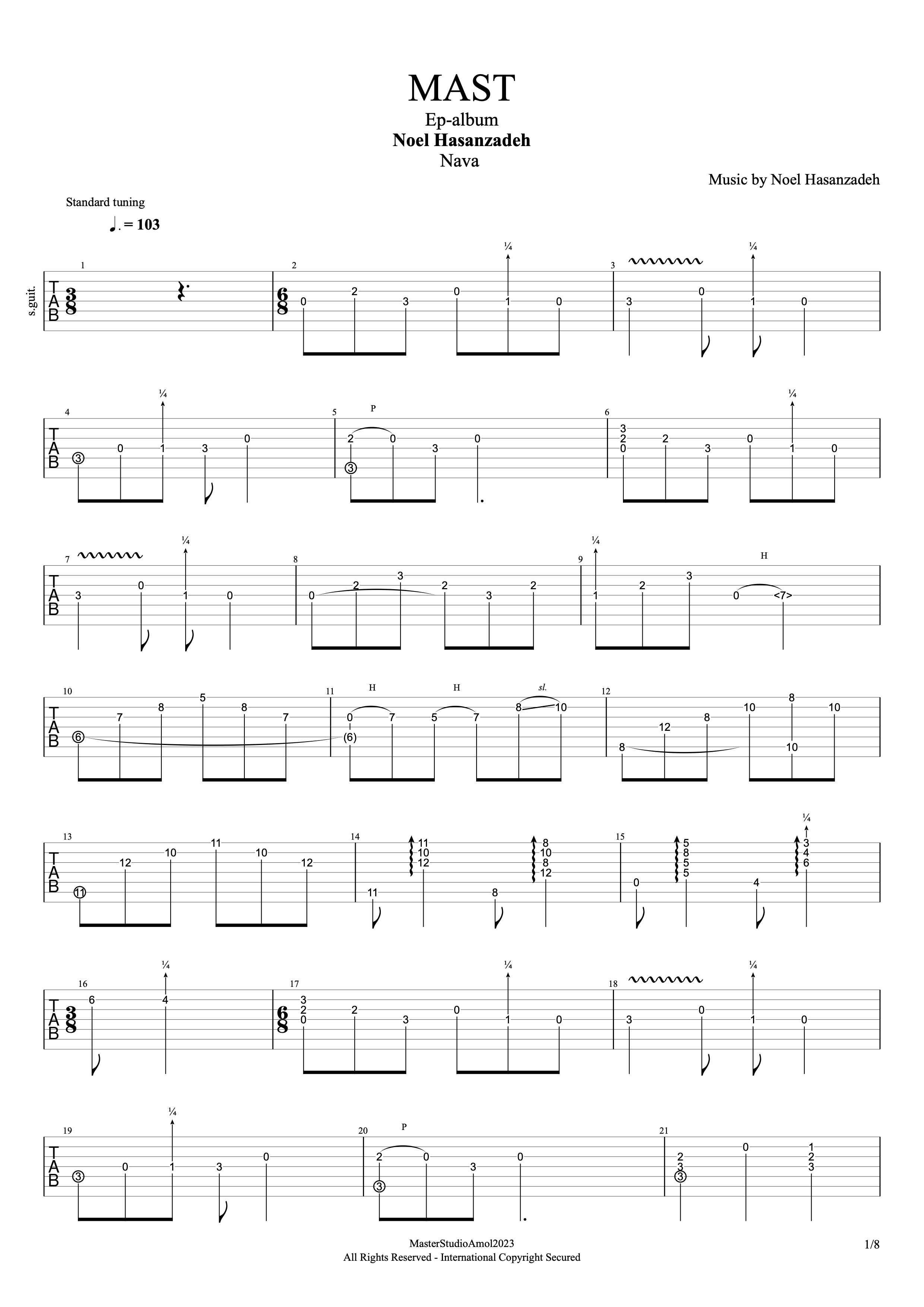 Nava Tablature